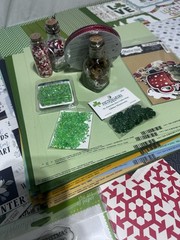 ⭐️300pc Scrapbook Paper Lot MFT My Favorite Things Stamps Dies Christmas St Pat