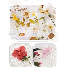 PET Transparent Purple Dried Flower Wax Seal Stickers, 40pcs | Waterproof, Cl…