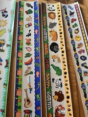 **RARE** SCRAPBOOK BORDER LOT Sandylion Stickers – 1990s, Vtg