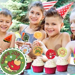 1000 PCS Cartoon Animal Stickers for Kids,Reward Stickers for Kid Teacher Cla…
