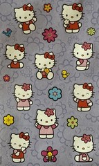 HELLO KITTY Stickers(20pc) Sanrio•Animal•Cartoon•Cat•Flowers •Girl•Tiny•Children