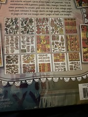 Dylusions 4 sets of Collage sheets with 24 pcs. + Christmas 15 pcs. to choose