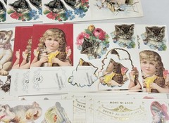 Anna Griffin AG848 «FELINE CARD TOPPERS» Embellishments Card-Layers Cats 313-Pcs