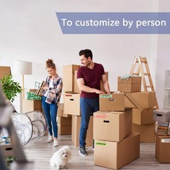 960 Count Home Moving Labels,16 Rolls Different Color Coding Moving Labels fo…