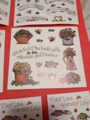 Rare Retired Lot of 9 Joy Marie Scrapbooking Stickers