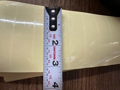 Clear Seal Labels 3in x 7/8in for Envelopes, Box Packaging Clear Pack of 1000