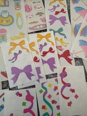 Vtg Mrs. Grossman’s CM Birthday Party Celebration Stickers Lot