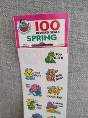 VTG 90s Teacher Sticker Lot Carson-Dellosa Trend Reward Incentive – New & Used