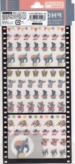 Q-Lia Vintage Photrip Circus Animals Sticker Sheet