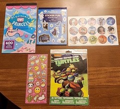 Disney Sticker Lot Darice Mermaid Princess Frozen II Hot Focus TMNT Tatoos