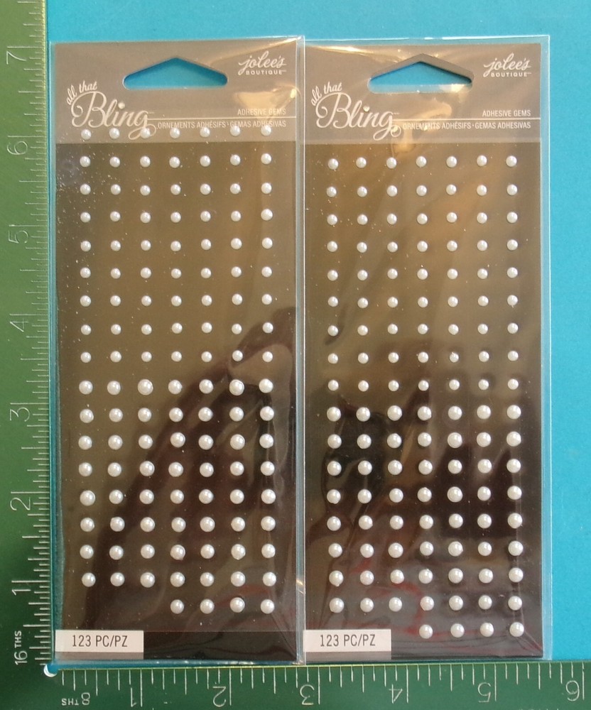 New Pearl Mini Round Gems by All that Bling – Jolees