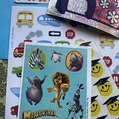 Vintage 80s 90s Y2K Sticker Partials & Singles Various Brands Years As Is Lot C