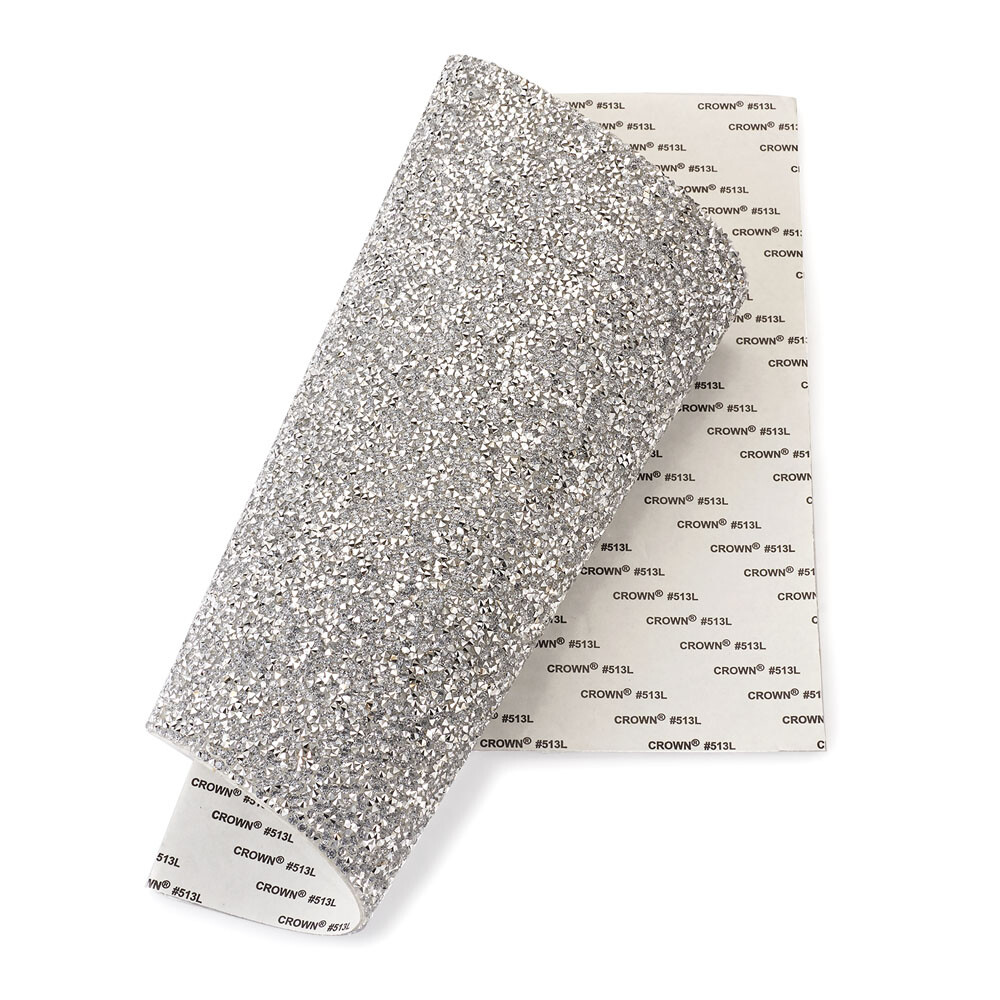 Bling Rhinestones Self-Adhesive Glitter Rhinestones Sheet Sticker for Trimming
