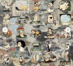 25 PIECES FAIRY TALE STORY WORLD STICKERS SCRAPBOOK JUNK JOURNAL PHONE #16