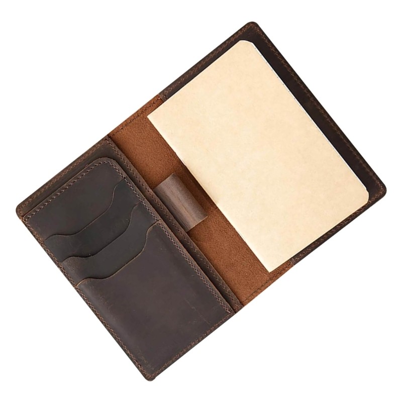 Leather Cover Notebook Meeting Notebook Daily Notepads Travel Journal Notebook