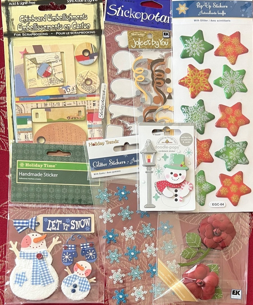 #889 JOLEE’S & MORE MIX & MATCH NEW STICKERS