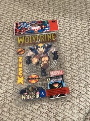 Retired Jolee’s Boutique Marvel X-men Wolverine RARE 3D Scrapbook Stickers NOS
