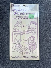 1991 Peel N’ Peek Stickers Hearts Valentines Day Trend Enterprises Inc