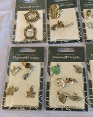 The Card Connection Charming Thoughts Charms Jewelry Lot Of 18 Pkgs NEW