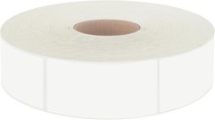 600 PCS White Rectangular Stickers Blank Write On Labels Self Adhesive