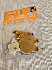 RARE Tacos & Hot Sauce Jolee’s By You Mini Scrapbooking Embelishments