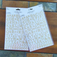 The Paper Studio Stick-a-Bilities All Bling Gold And Silver Decorative Stickers