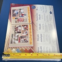 New! CREATIVE MEMORIES~2004~ASIAN MIYABI Printed Photo Mounting Papers~12 sheets