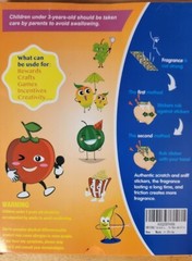Large Pack Of Scratch And Sniff Stickers – 80 Sheets – 16 Scents – NEW – 11.5oz