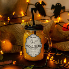 Beverage Bottle Label Waterproof Scary Stickers For Halloween Horror Theme Decor