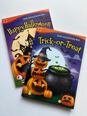 2pk – Jumbo Halloween Coloring & Activity Books With Memory Game