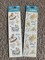 Vintage LOT of FRANCES MEYER STICKERS FMI ~hall mark cards
