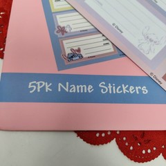 3 Pks Of 50~3 1/2×2 Inch Lilo & Stitch Stickers Name Tags Teacher Class Room