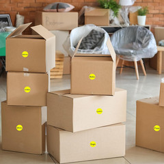 1400 PCS Yellow Circle Dot Stickers 3/4″ round Color Coding Label Stickers (Yell