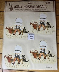Vintage 1970s Holly Hobby Decals LOT of 4 New Sealed American Greetings