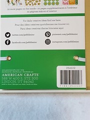 American Crafts Pebbles Sticker Book 30 sheets 1062 stickers foil accents NIP