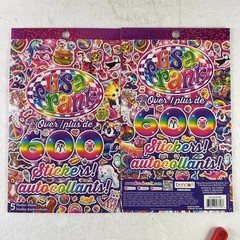 Lisa Frank Sticker Book Over 600 Stickers 5 Sheets Official Lisa Frank Lot of 2