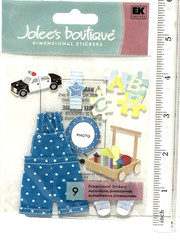 Various themes of Dimensional/Textured Stickers Scrapbooking.