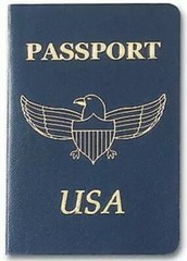 RARE Jolees PASSPORT Book W/ Pages (Like Real) USA Vacation International Travel