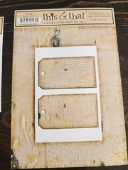 Lot Birch Tree Woods – 3D Die Cut Laser Cut New – Title Scrapbooking Retired #23