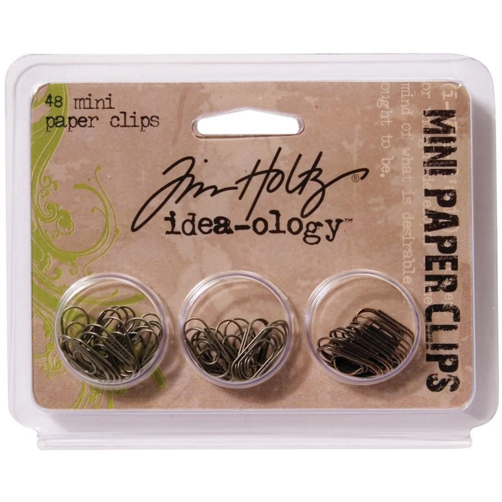 IdeaOlogy Metal Paper Clips .625″ 48/Pkg by Tim Holtz – Advantus Product TH92791