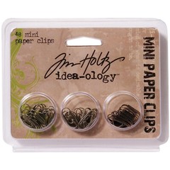 IdeaOlogy Metal Paper Clips .625″ 48/Pkg by Tim Holtz – Advantus Product TH92791