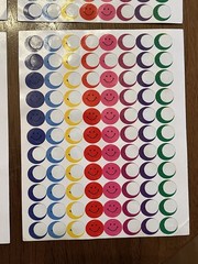 Vintage Smiley Face Stickers American Greetings, AGC, Partially Used