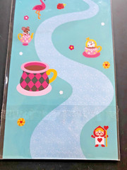 Alice in Wonderland Puffy Stickers Korean with Template