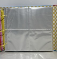 Pipsticks Rainbow Sticker Keeper Binder Magnet Close Sticker Book With Sleeves