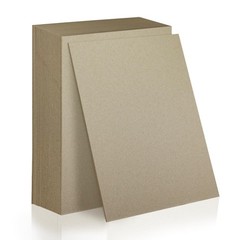 25 Sheets Book Board 12.5×10 Inch 2mm 80 PT Thick Grey Chip Board Binding