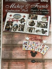 Creative Memories Disney Mickey & Friends sticker & die-cut Pack New Sealed
