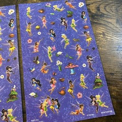2 Sheets New Disney Fairies Tinkerbell Stickers