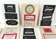 Anna Griffin Artfully Said Vellum Quote 143 Stickers – AG 528 New – Scrapbooking