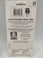 Sandylion Winnie Pooh Kromekote Stickers Tigger Eeyore Piglet Picnic Rainy NEW