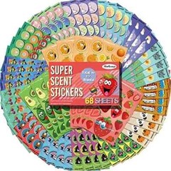 HORIECHALY Scratch and Sniff Stickers 68 Sheets Scented Stickers17 Different …
